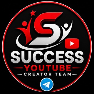 Telegram profile photo for Success YouTube creator team🎖