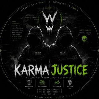 Telegram profile photo for ♻️𝐊𝐑𝐀𝐌𝐀 𝐉𝐔𝐒𝐓𝐈𝐂𝐄♻️