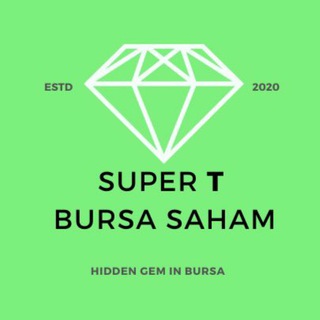 Telegram profile photo for 💎SuperT- Bursa Saham 💎
