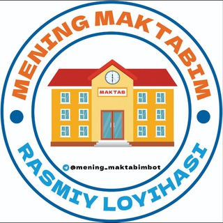Telegram profile photo for MENING MAKTABIM | Rasmiy loyihasi