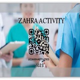 Telegram profile photo for 👩⚕️RN.ZAHRA ACTIVITIES👩⚕️