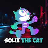 Telegram profile photo for Felix The Cat - $SOLIX - PORTAL