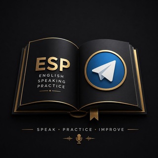 Telegram profile photo for ENGLISH SPEAKING PRACTICE