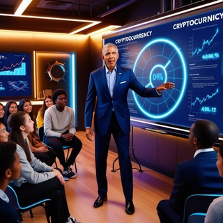 Telegram profile photo for Crypto Trading Experts - Obama #BTC Charts