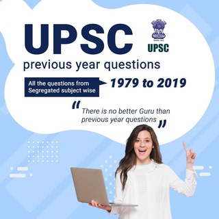 Telegram profile photo for UPSC - Previous year questions MCQ Quiz