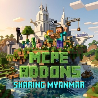 Telegram profile photo for Minecraft Addon sharing Myanmar