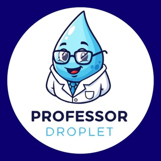 Telegram profile photo for Professor Droplet