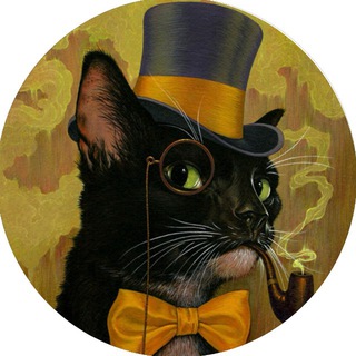 Telegram profile photo for Умный Кот, Таро, Кино и Котики 🐈⬛