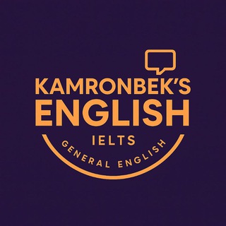 Telegram profile photo for Kamronbek's IELTS | GE