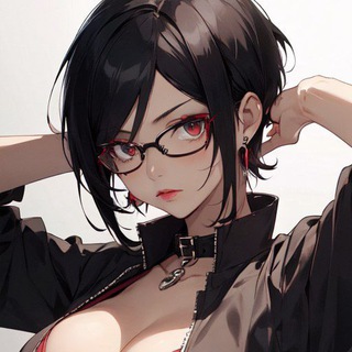 Telegram group profile photo for うちはサラダ, Sarada Uchiha, AI