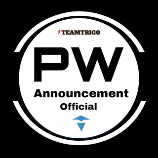 Telegram profile photo for PW Announcement Official