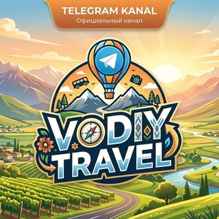 Telegram profile photo for VODIY TRAVEL