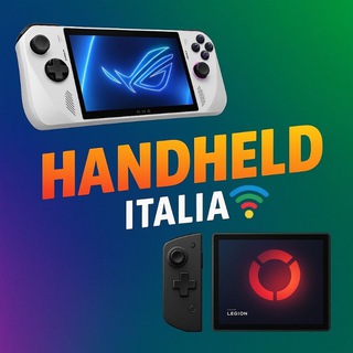 Telegram profile photo for HANDHELD ITALIA (Legion Go, MSI Claw, Rog Ally, Antec, ecc)