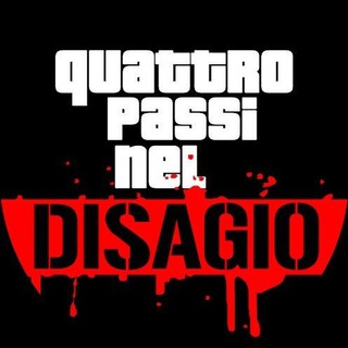 Telegram group profile photo for QuattroPassiNelDisagio. 👣