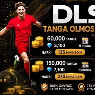 Telegram profile photo for DLS ISMOILOV TANGA OLMOS