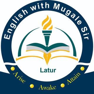 Telegram profile photo for English with Mugale Sir, Latur.
