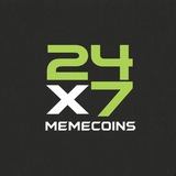 Telegram profile photo for Memecoins 24x7
