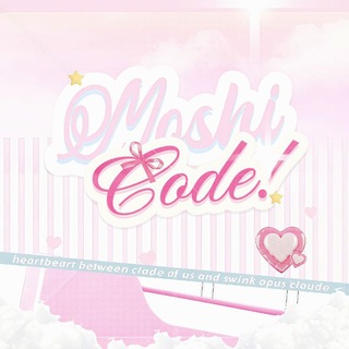 Telegram profile photo for ♡ 🎀 Moshicode ャ.ᐟ ⓘ 𝙾𝚙𝚎𝚗