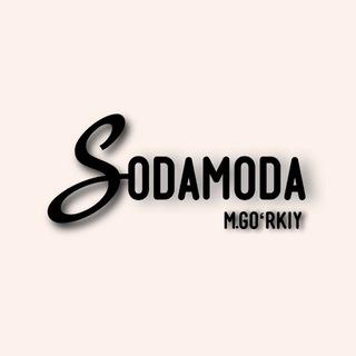 Telegram profile photo for Sodamoda gorkiy