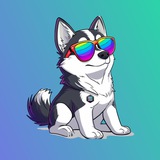 Telegram profile photo for $CLOVER Raj's Husky 🦮