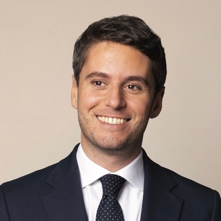 Telegram profile photo for Gabriel Attal