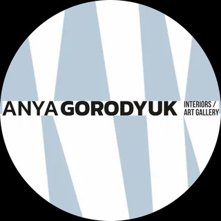 Telegram profile photo for ANYA GORODYUK GALLERY & DESIGN