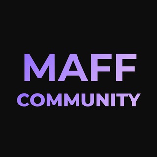 Telegram group profile photo for Maff Community — обсуждаем метаверс и Web3