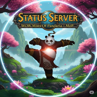 Telegram profile photo for Status Server WOW Mists Of Pandaria / MoP
