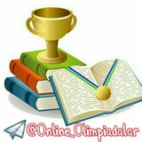 Telegram profile photo for ONLINE OLIMPIADALAR. Online ta'lim