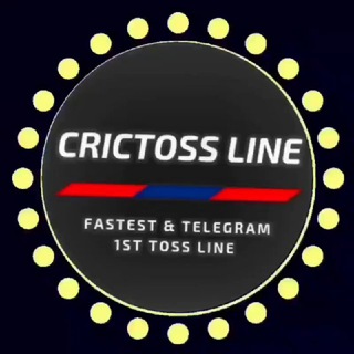 Telegram profile photo for CRICKET TOSS LINE™【All (A to Z) TOSS UPDATES】