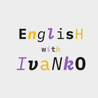 Telegram profile photo for English with Ivanko