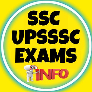 Telegram profile photo for ⚡SSC/UPSSSC EXAMS 💛