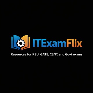 Telegram profile photo for ITExamFlix <> Coal India Systems - IBPS SO IT - IOCL Grade A IT