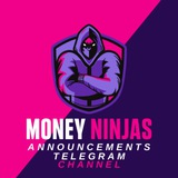 Telegram profile photo for Money Ninjas Announcements Channel