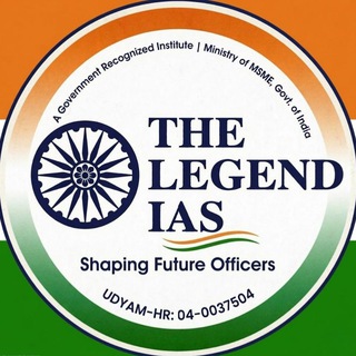 Telegram group profile photo for The Legend IAS™🇮🇳 (Chat group)