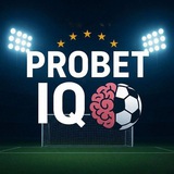 Telegram profile photo for PRO BET IQ ๐ฉ๐ฐ
