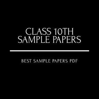 Telegram profile photo for Class 10th sample papers