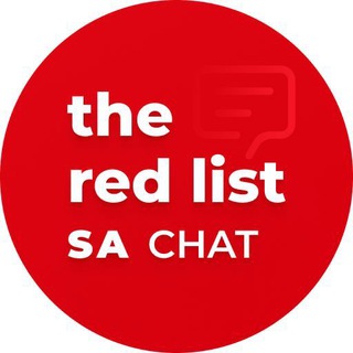 Telegram group profile photo for The Red List SA • Info and Chat