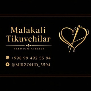 Telegram profile photo for Malakali tikuvchilar chevarlar Biznes egalari
