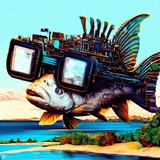 Telegram profile photo for CyberFish Journeys
