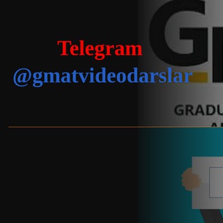 Telegram profile photo for GMAT Videodarslar