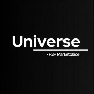 Telegram group profile photo for UNIVERSE • P2P Marketplace🔥 (World’s Biggest P2P Crypto Exchange Group)