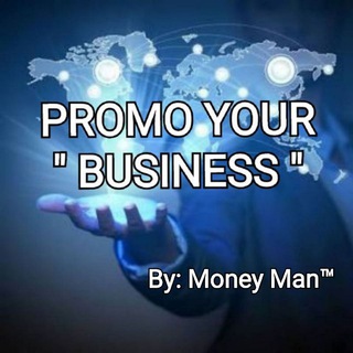 Telegram group profile photo for PROMO YOUR "BUSINESS"