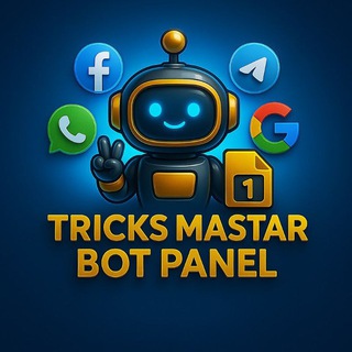 Telegram profile photo for TRICKS MASTAR BOT PANEL