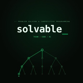Telegram profile photo for Solvable - CP Community