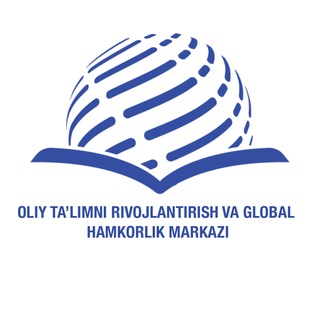 Telegram profile photo for Oliy taʼlimni rivojlantirish va global hamkorlik markazi