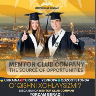 Telegram profile photo for MENTOR CLUB COMPANY