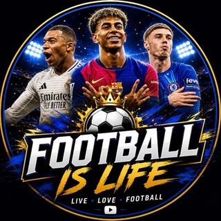 Telegram profile photo for ⚽ Football is Life ⚽