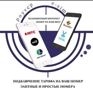 Telegram profile photo for ЭЛИТНЫЕ СИМ-КАРТЫ