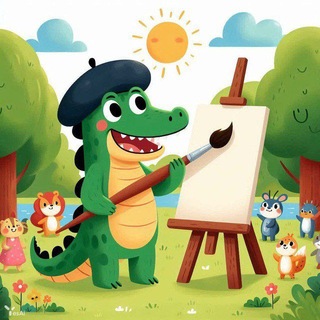 Telegram group profile photo for 👨🎨 чат рисовалка общение 🎨
